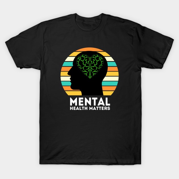 Mental Health Matters T-Shirt by ArtisticFloetry